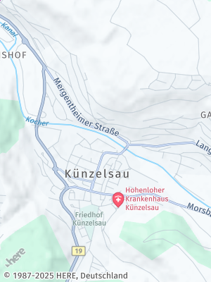 Here Map of Künzelsau