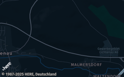 Heizung Map of Lichtenau