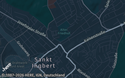Heizung Map of Sankt Ingbert