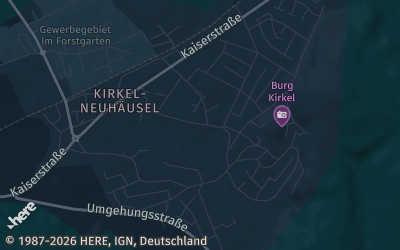 Heizung Map of Kirkel