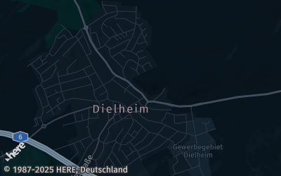 Heizung Map of Dielheim