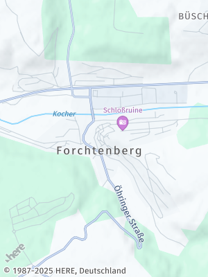 Here Map of Forchtenberg
