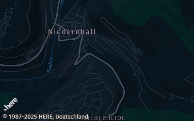 Heizung Map of Niedernhall