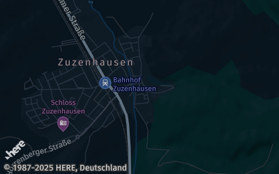 Heizung Map of Zuzenhausen