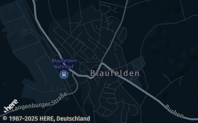 Heizung Map of Blaufelden