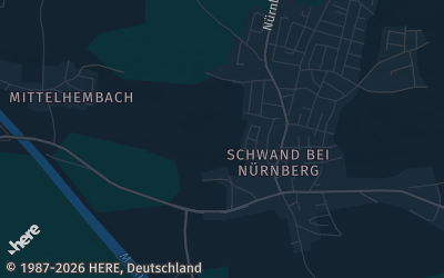 Heizung Map of Schwanstetten
