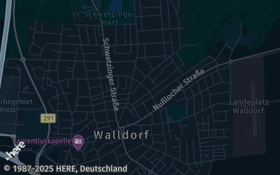 Heizung Map of Walldorf