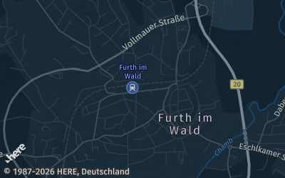 Heizung Map of Furth im Wald