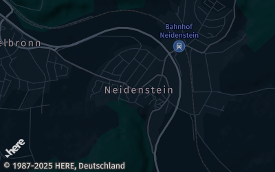 Heizung Map of Neidenstein