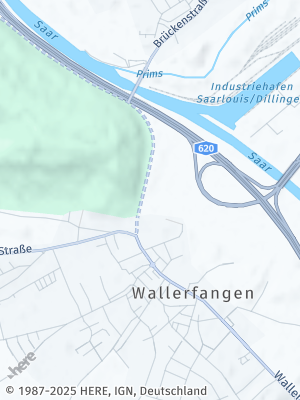 Here Map of Wallerfangen