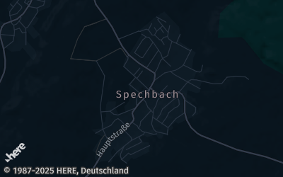 Heizung Map of Spechbach
