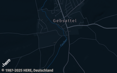 Heizung Map of Gebsattel