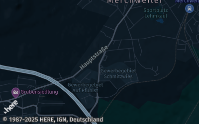 Heizung Map of Merchweiler