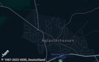 Heizung Map of Aglasterhausen