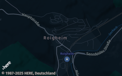 Heizung Map of Roigheim