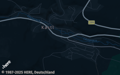 Heizung Map of Kastl bei Amberg