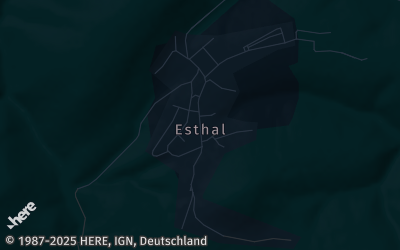 Heizung Map of Esthal