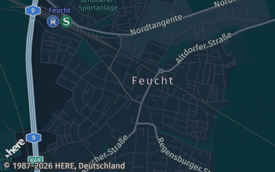 Heizung Map of Feucht