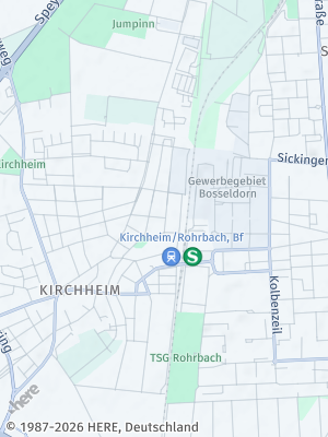 Here Map of Kirchheim
