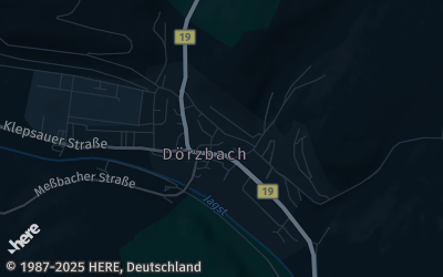 Heizung Map of Dörzbach