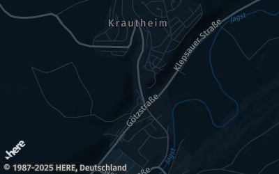 Heizung Map of Krautheim