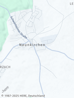 Here Map of Neunkirchen bei Mosbach