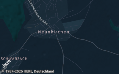 Heizung Map of Neunkirchen bei Mosbach