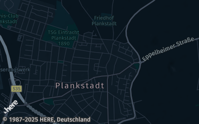 Heizung Map of Plankstadt