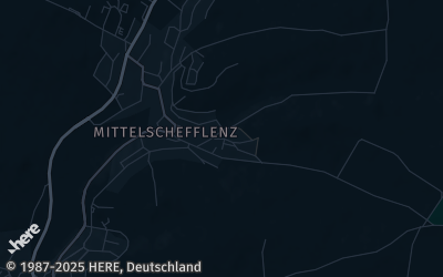 Heizung Map of Schefflenz
