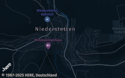 Heizung Map of Niederstetten