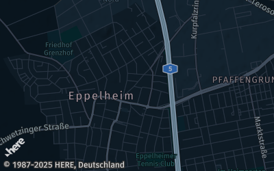 Heizung Map of Eppelheim