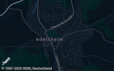 Heizung Map of Adelsheim