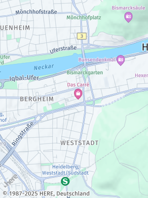 Here Map of Heidelberg
