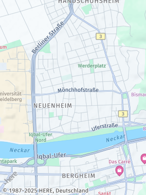 Here Map of Neuenheim