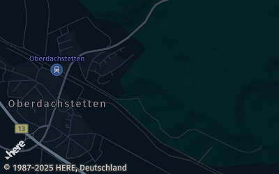 Heizung Map of Oberdachstetten