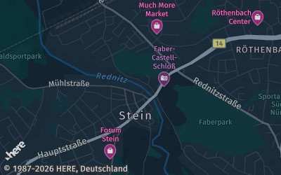 Heizung Map of Stein bei Nürnberg
