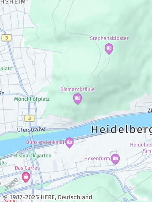 Here Map of Bergheim