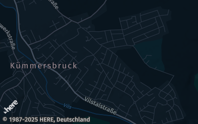 Heizung Map of Kümmersbruck