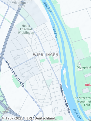 Here Map of Wieblingen