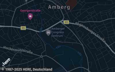 Heizung Map of Amberg