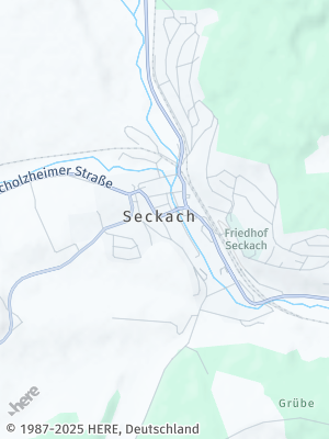 Here Map of Seckach