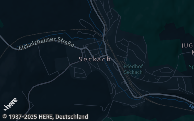 Heizung Map of Seckach