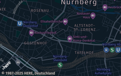 Heizung Map of Nürnberg