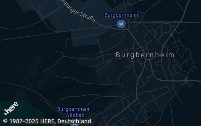 Heizung Map of Burgbernheim