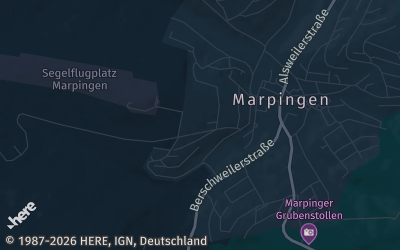 Heizung Map of Marpingen