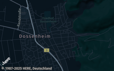 Heizung Map of Dossenheim
