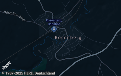 Heizung Map of Rosenberg
