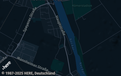 Heizung Map of Edingen-Neckarhausen
