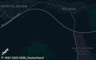 Heizung Map of Waldbrunn
