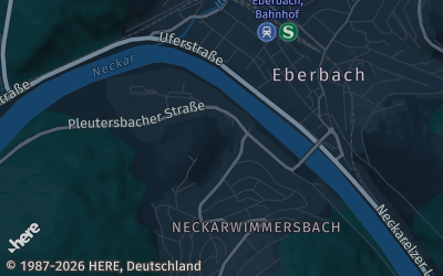 Heizung Map of Eberbach